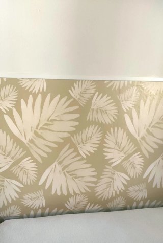 Papel pintado hojas tropicales
