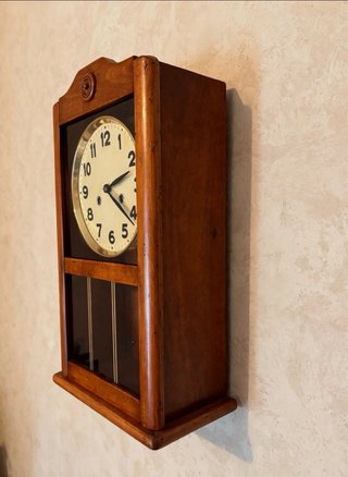 Reloj de Pared Madera con Péndulo