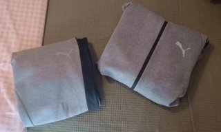 Chándal Puma Gris y Negro