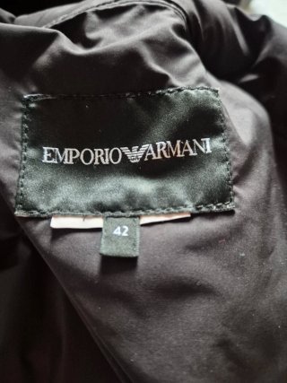 Abrigo Emporio Armani plumífero pato