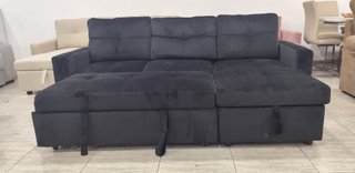 Sofá de 215cm chaise longue + arcón reversible