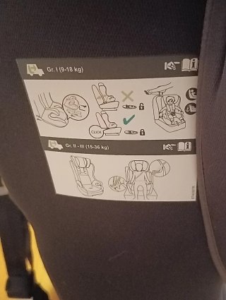Silla de coche con Isofix. Última semana en venta.