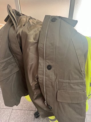 Cazadora SKALL verde tipo Barbour