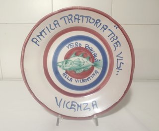 Piatto del Buon Ricordo - "Tre Visi" - Vicenza