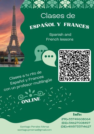 Cursos de español y francés