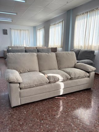 Chollo! Conjunto sofá 3+2 color beige