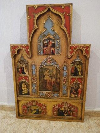 Retablo decorativo religioso