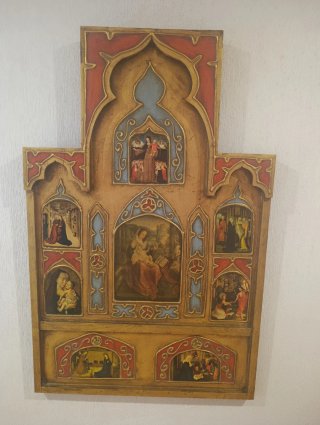 Retablo decorativo religioso