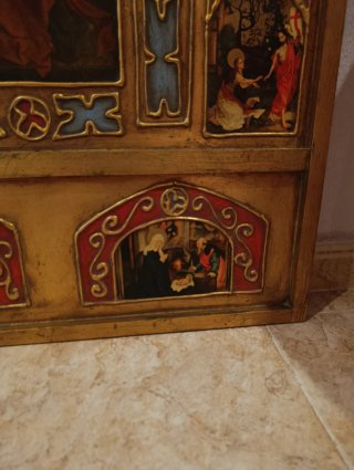 Retablo decorativo religioso