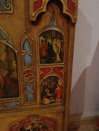 Retablo decorativo religioso