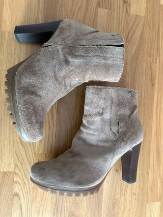 Botines ante Martinelli Beige/Marrón
