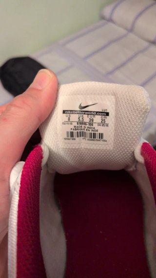Zapatillas Nike Mujer Talla 39 Blancas y Rosas
