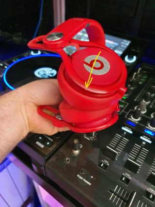 Beats Mixr Rojo Escarlata David Guetta