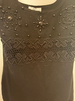 Vestido Hermes Govantes Negro T.40