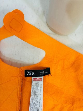 Disfraz de Dinosaurio Naranja Infantil