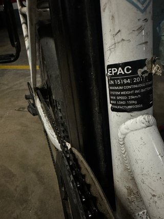 Bici Eléctrica Plegable Crazybird CU7