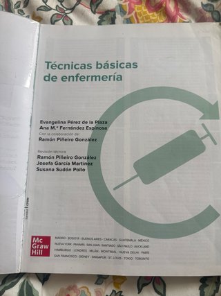 Técnicas Básicas de Enfermería - CFGM Sanidad