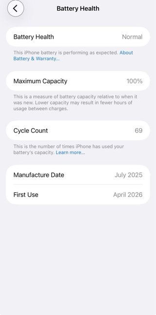 iPhone Air 17 256 GB Negro