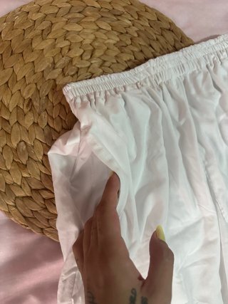 Pantalón blanco fluido