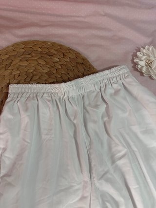 Pantalón blanco fluido