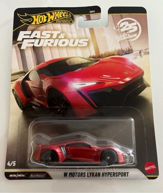 Hot Wheels Premium Fast & Furious pack 4 coches
