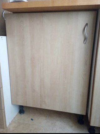 Módulo de cocina bajo con balda