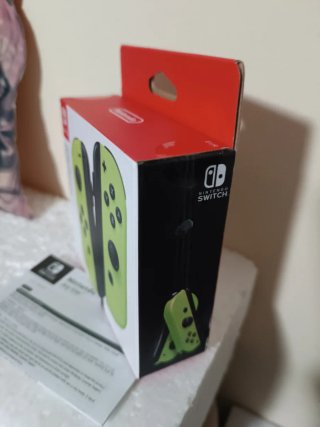 Pack Joy-Con Nintendo Switch amarillo.