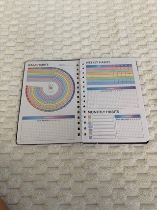 Cuaderno de hábitos Habit Tracker Notebook
