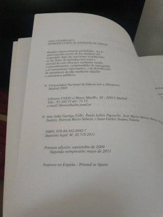 INTRODUCCIÓN AL ANÁLISIS DE DATOS