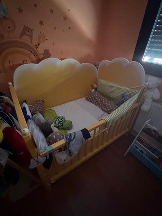 Cama infantil madera evolutiva
