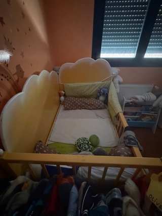 Cama infantil madera evolutiva