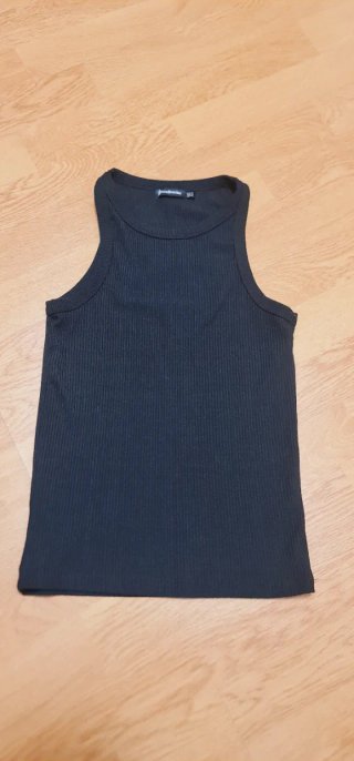 Top tirantes negro Stradivarius Talla M