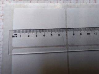 Etiquetas autocolantes brancas 50x70mm (20 uni.)