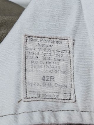 Uniforme Paracaidista M42 Recreación WWII