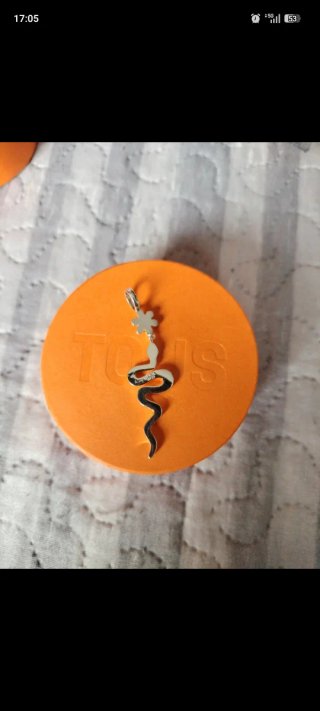 Colgante Tous Serpiente Plata