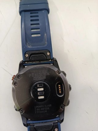 Reloj Garmin Fenix 6 Pro Solar Azul/Plata