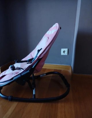Hamaca bebé Asalvo Baby estrellas rosa