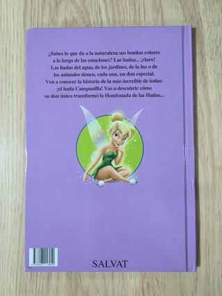 Clásico cuento Disney. "Campanilla". Salvat.