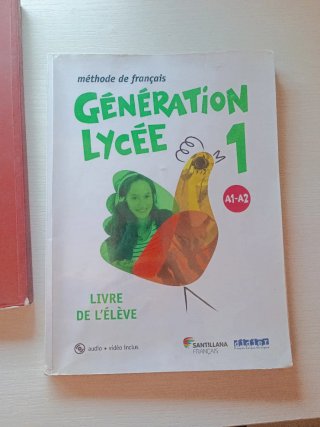 Libro de 1 bachillerato francés y latín