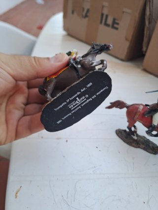 2 soldatini a cavallo