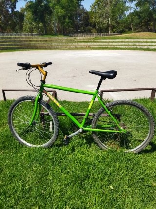 Bicicleta Montaña Verde
