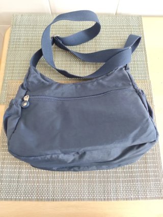 Bolso informal azul grisáceo