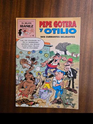 Lote 10 cómics Francisco Ibáñez colección completa
