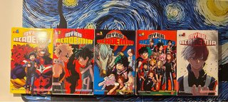 Pack 5 Tomos My Hero Academia Manga