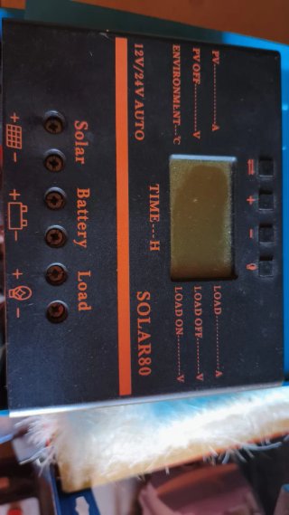 Cargador Solar 80A 12/24V MPPT