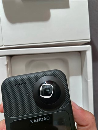 Cámara 360 Kandao Qoocam 3 Ultra 8K Lente picada