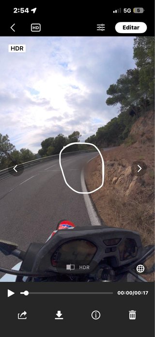 Cámara 360 Kandao Qoocam 3 Ultra 8K Lente picada