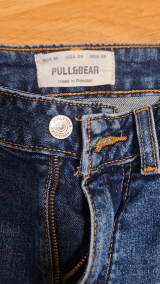 Pantalón vaquero corto para niño/hombre, talla 36