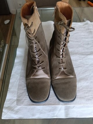 Botines estilo corsario Naguisa Talla 37