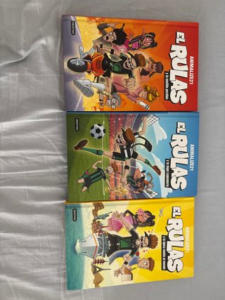 Los tres primeros libros de “El Rulas”